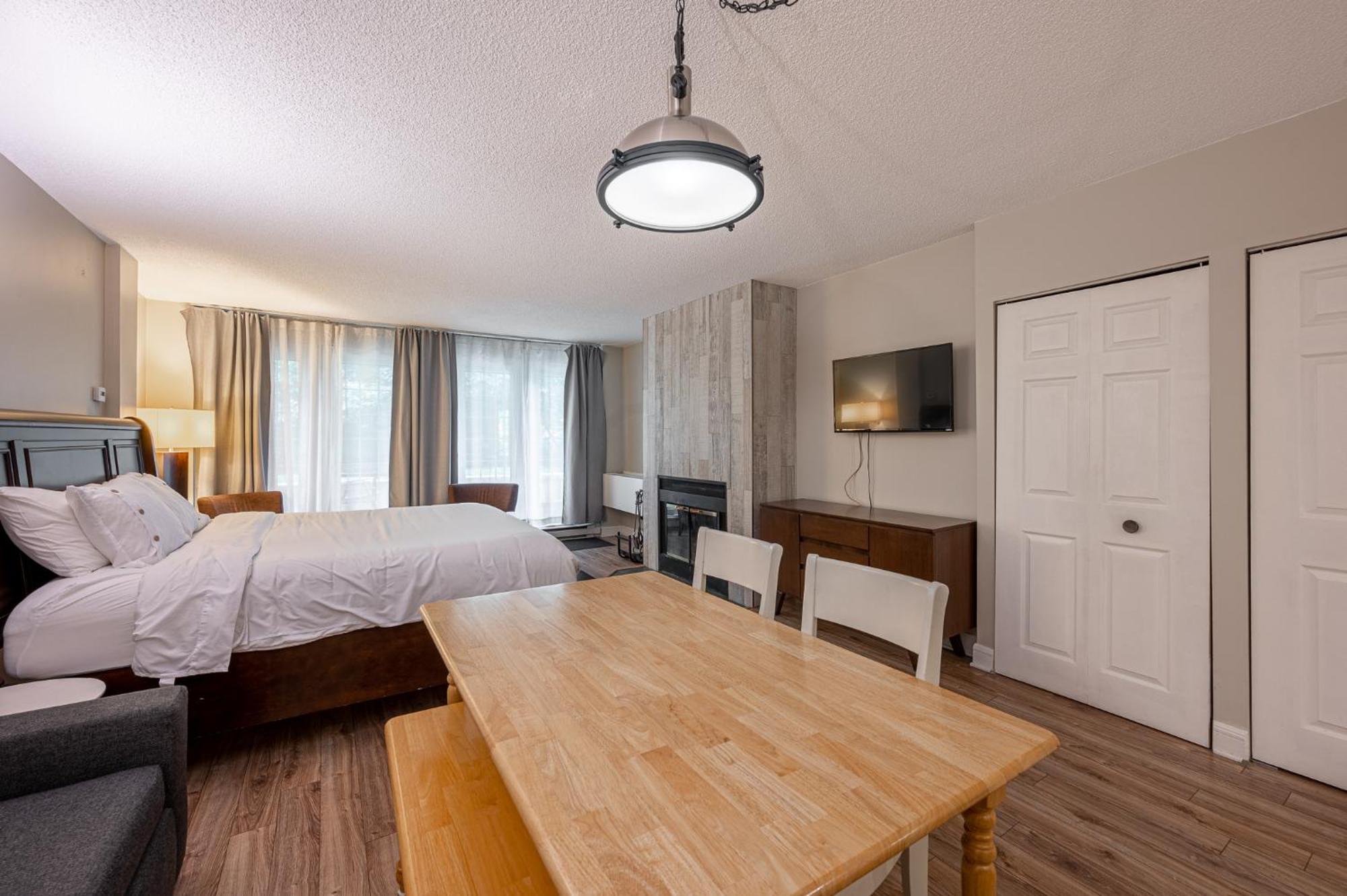Appartement Le Bordeau A Saint-Sauveur-des-Monts Extérieur photo